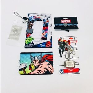 Thor card wallet lanyard bracelet & keychain